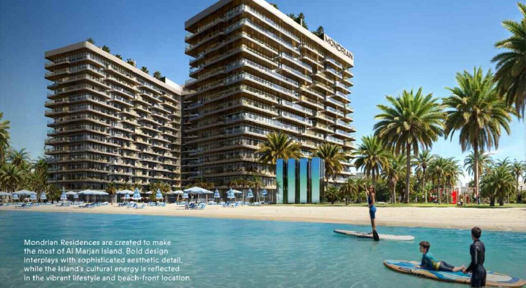 پروژه اقامتگاه‌های ساحلی جزیره المرجان ماندریان